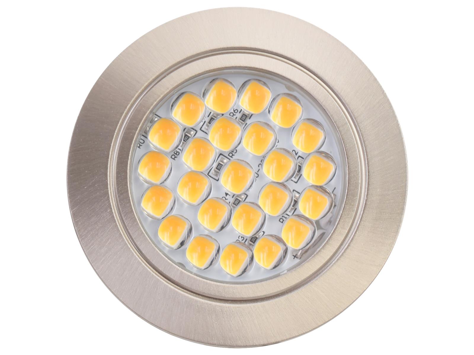 LED-Möbelleuchte McShine ''LM-24'' 2,4W, 190lm Ø65,5x10,7mm, neutralweiß