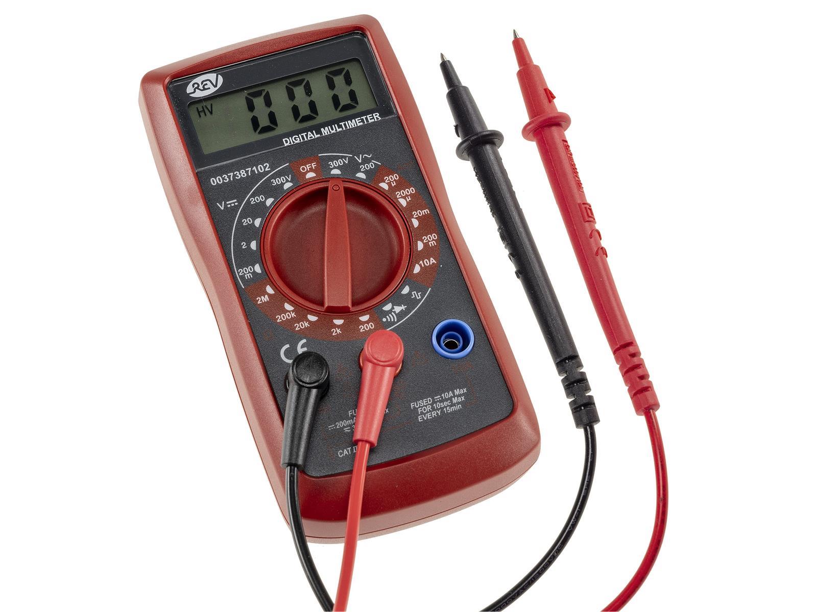 Digital-Multimeter REV "Check-102"mit Signalgenerator
