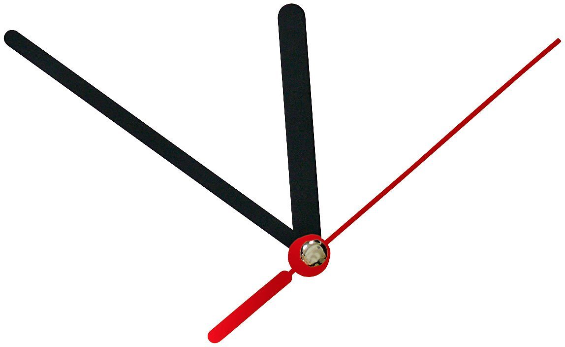 Quarz-Uhrwerk mit 3 Zeigersätzen BLANKO