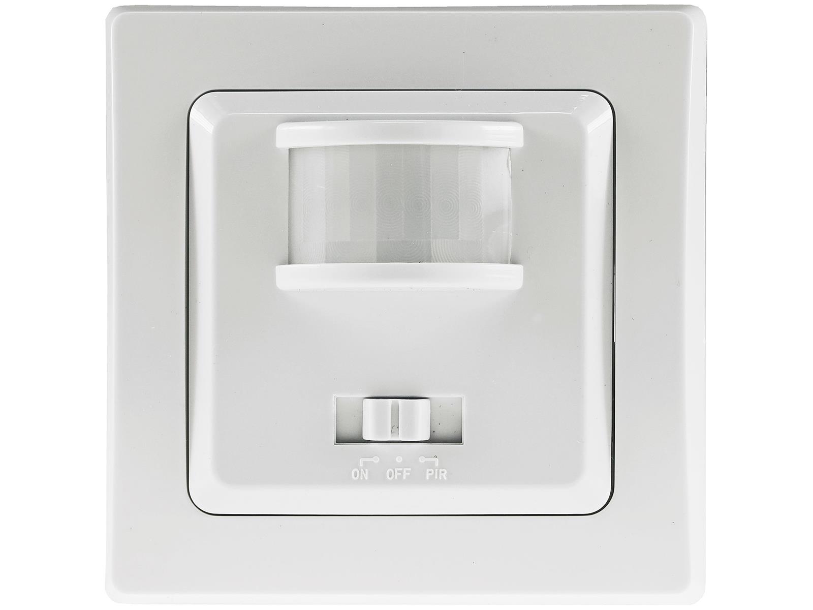 DELPHI Bewegungsmelder 160°, weiß LED geeignet,  250V~, Unterputz, 2-Draht