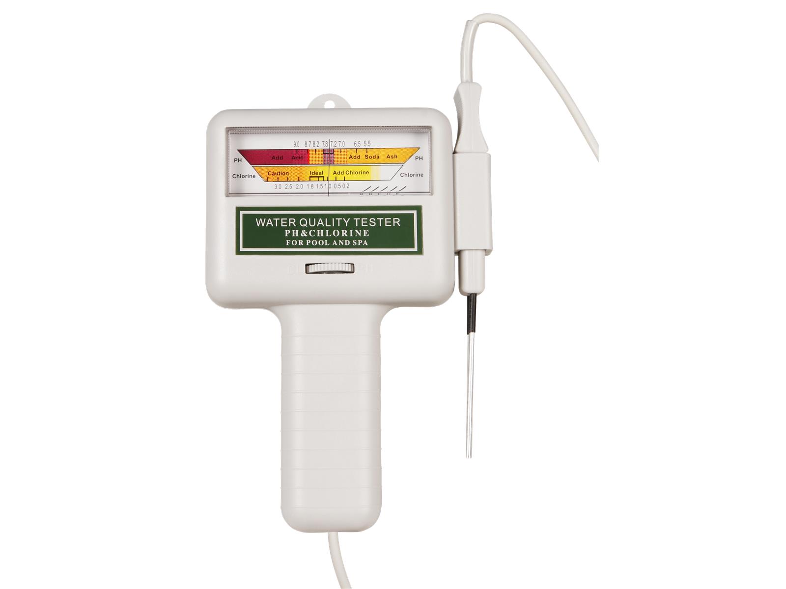 Swimmingpool-Wassertester McPower ''WT-21'', für PH-Wert & Chlorgehalt