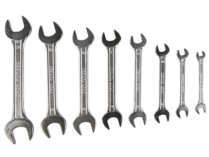 Doppel-Gabelschlüsselsatz, 8-tlg.
