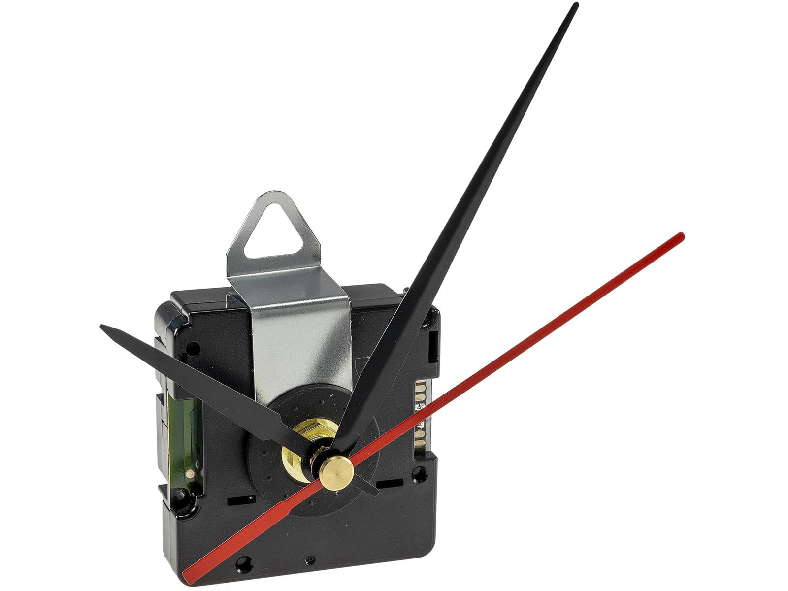 Funkuhrwerk DCF mit 3 Zeigersätzenaus Kunststoff