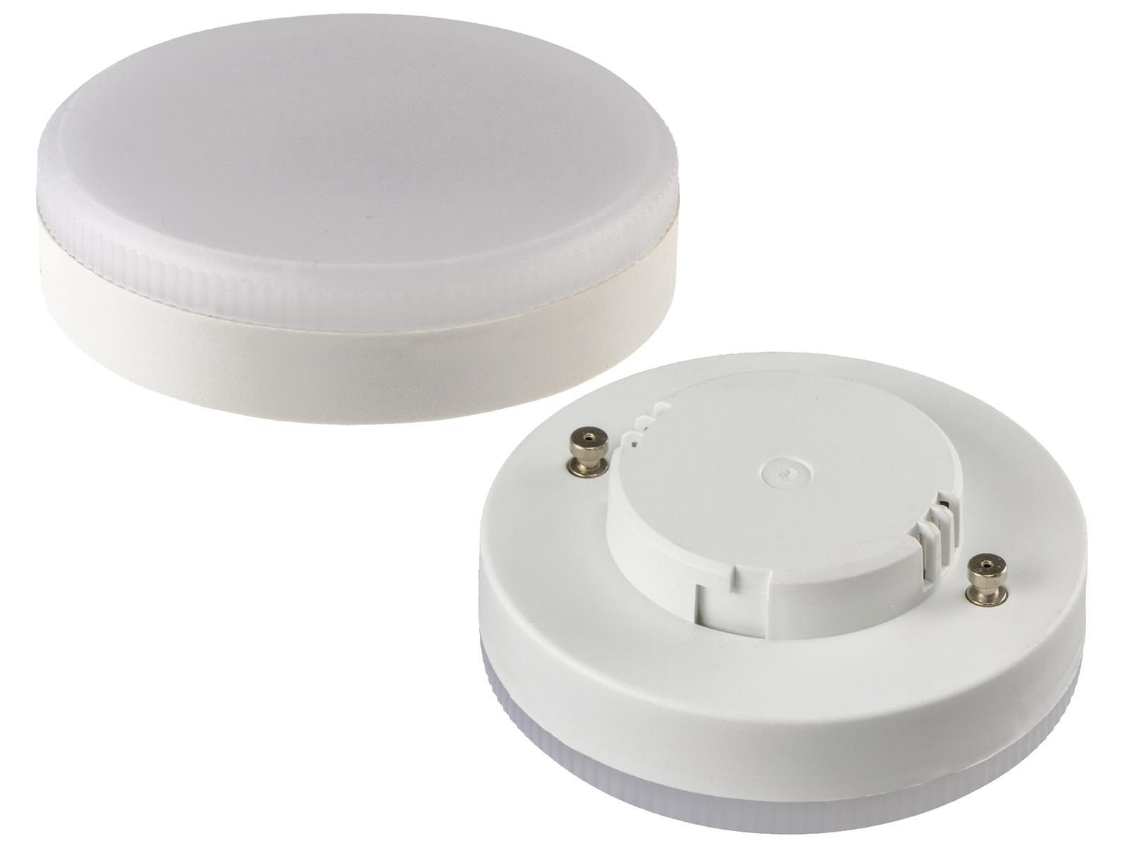 LED Leuchtmittel GX53 "XH 90" warmweiß 9W, 805lm, Ø75x25mm, 120°, 3000k