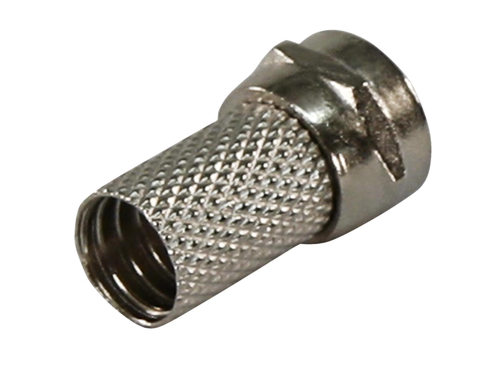 F-Stecker HOLLYWOOD, 7mm, Aufdreh-Version