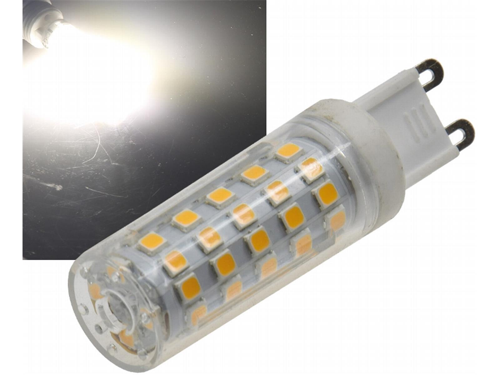 LED Stiftsockel G9, 8W, 750lm 330°, 230V, 4000K, neutralweiß