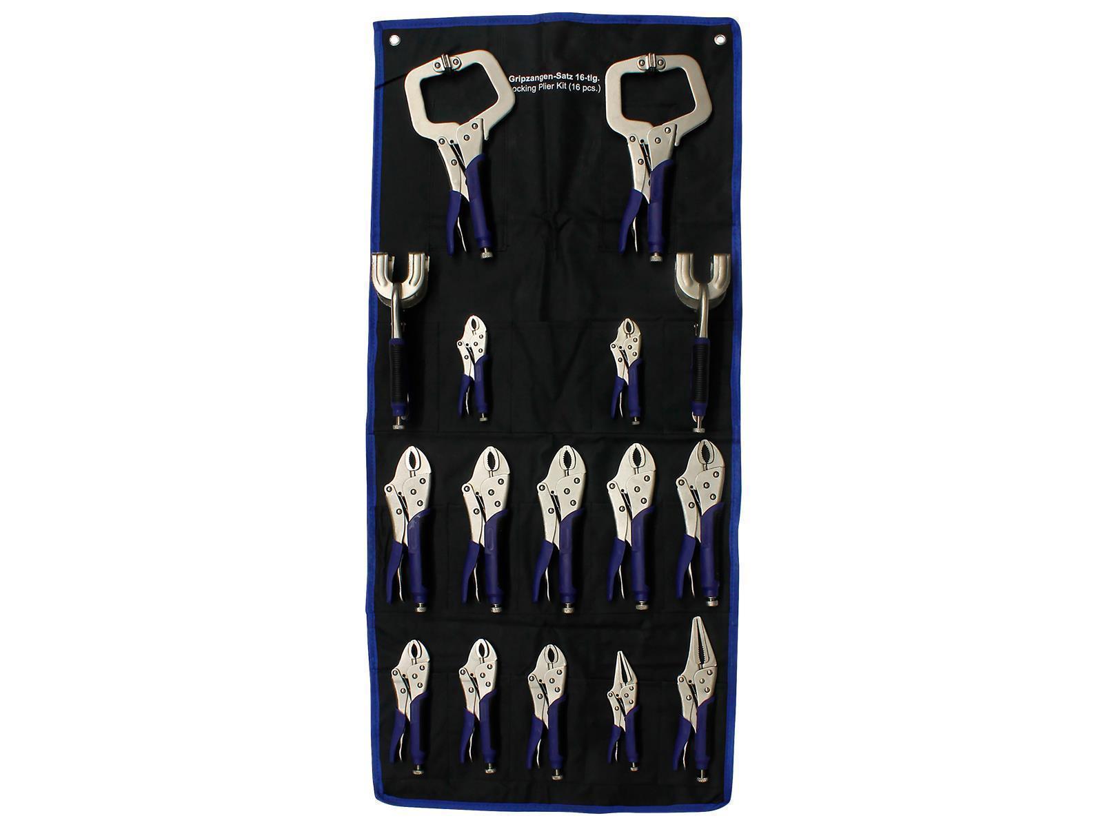 Grippzangenset 16-tlg.