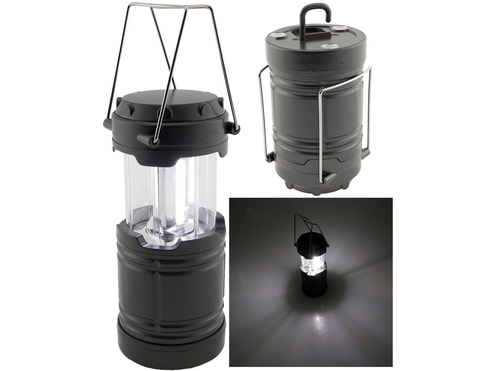 LED Camping Laterne "CL-B3"300lm, Batteriebetrieb, ØxH 85x135mm