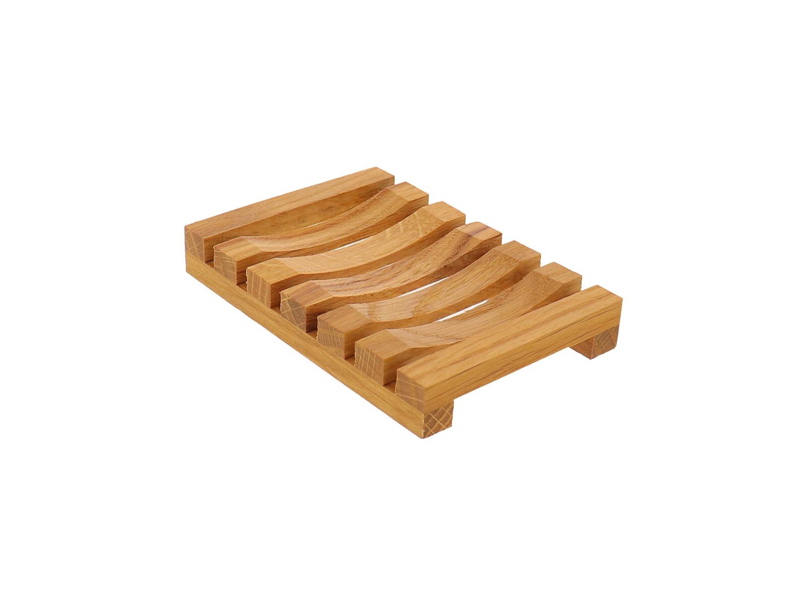 Alvaro – natürliche Seifenschale aus Eichenholz, geölt