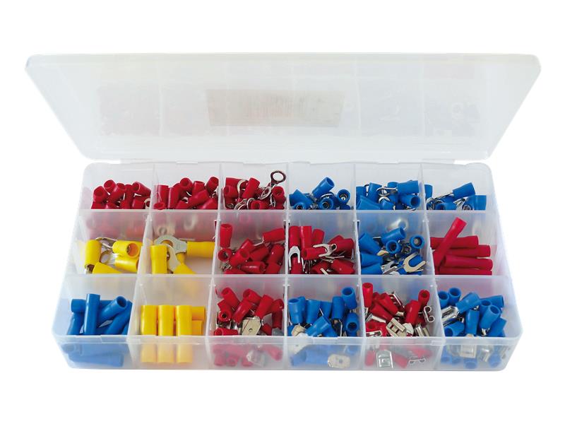 Kabelschuh-Sortiment, 300-tlg., in Plastikbox