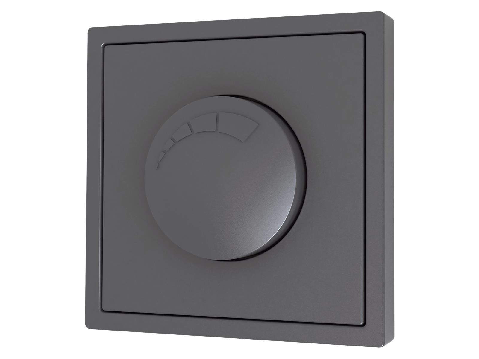 LED-Dimmer für elektronische Trafos McPower ''Shallow'' 250V~/300W, anthrazit