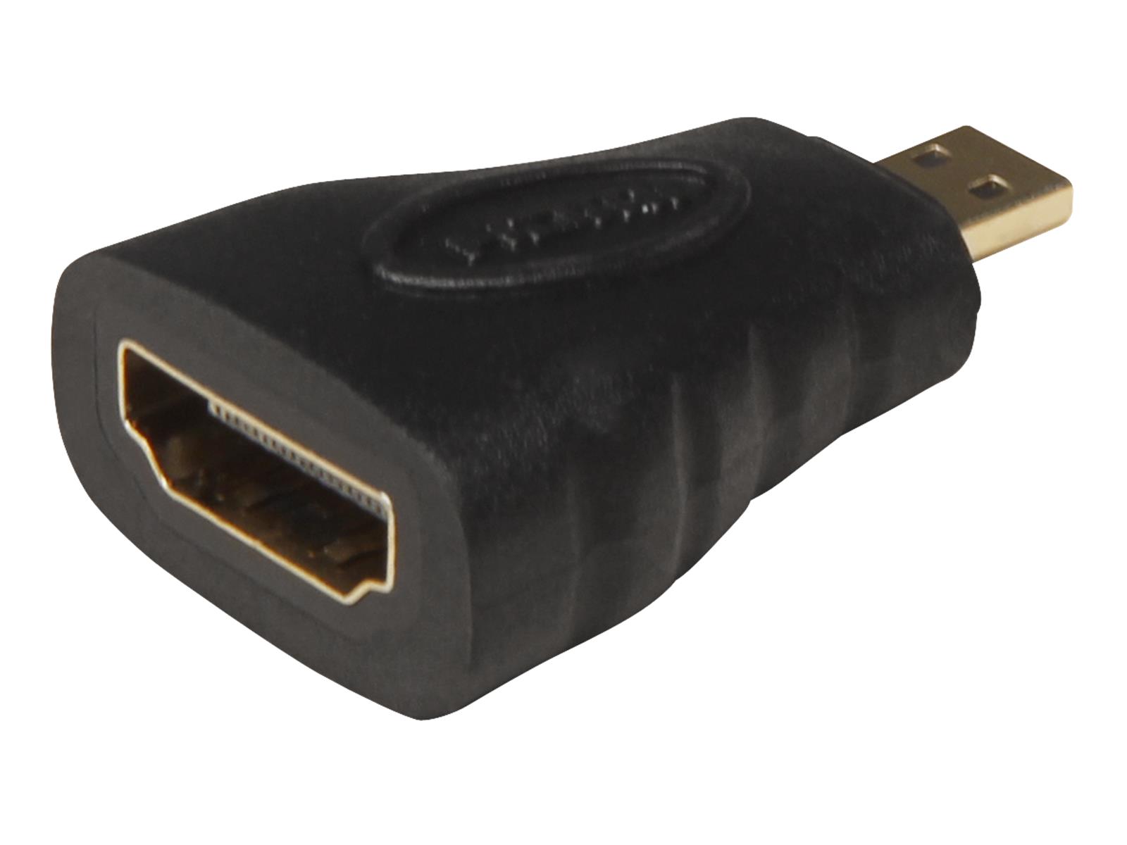 HDMI-Adapter, Micro-HDMI Stecker -> HDMI Buchse