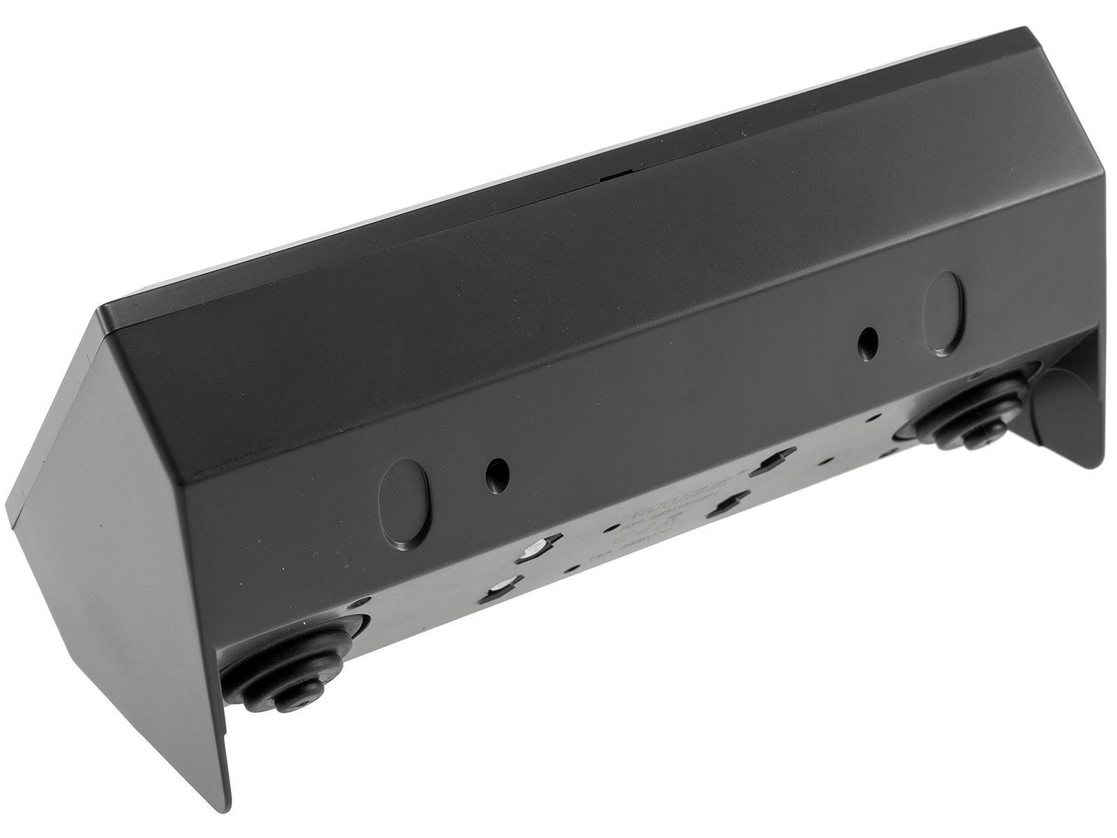 2-fach Steckdosenblock, USB-A+C, schwarz 250V~/ 16A, Aufbaumontage, USB 3,1A, PD