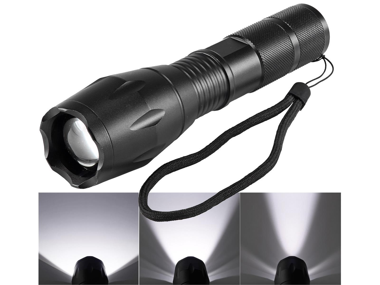 LED-Taschenlampe "CTL10 Zoom" 10WØxL 136x37mm, Zoomfunktion, 350 Lumen
