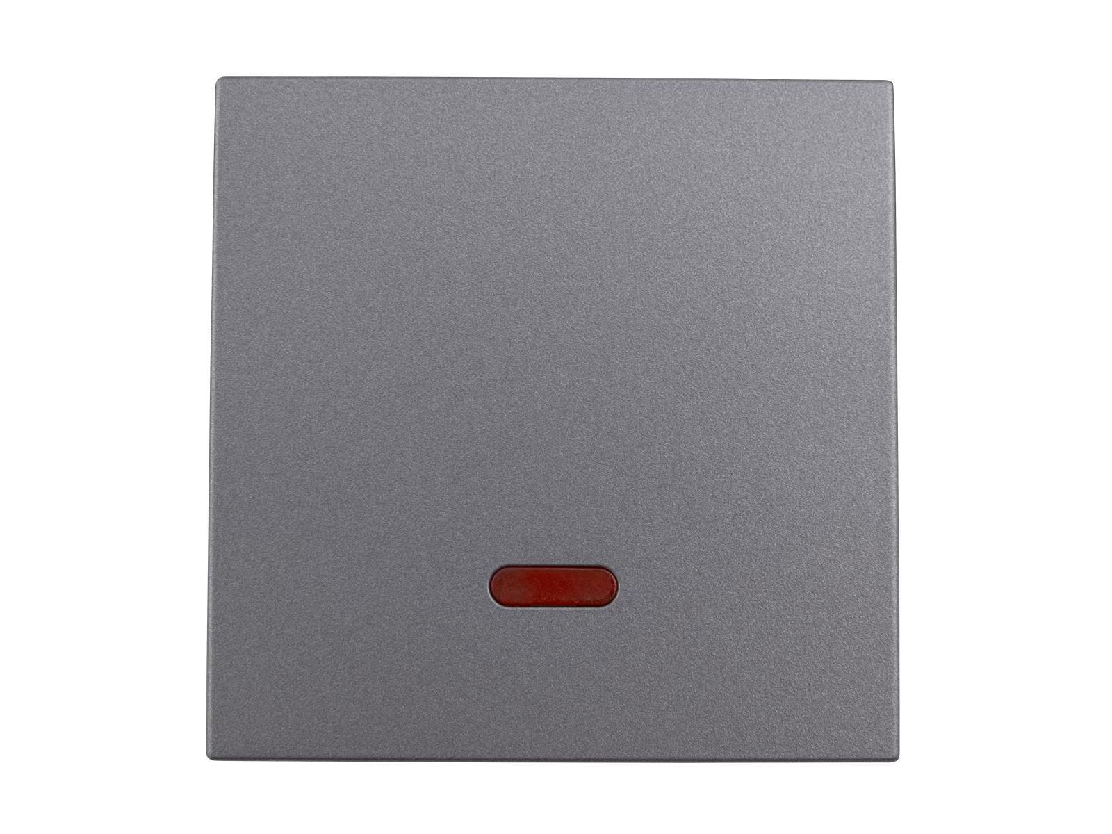 Kontroll-Schalter McPower ''Shallow'' 250V~/10A, UP, Klemmanschluss, anthrazit