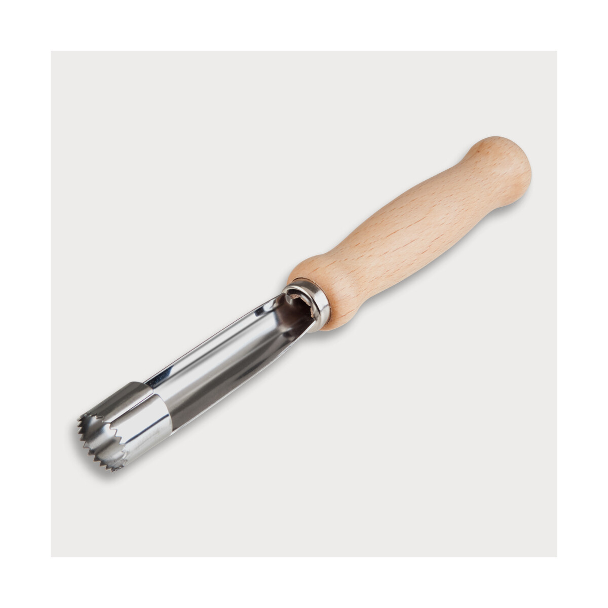 Apfelstecher aus Holz 16,5 cm