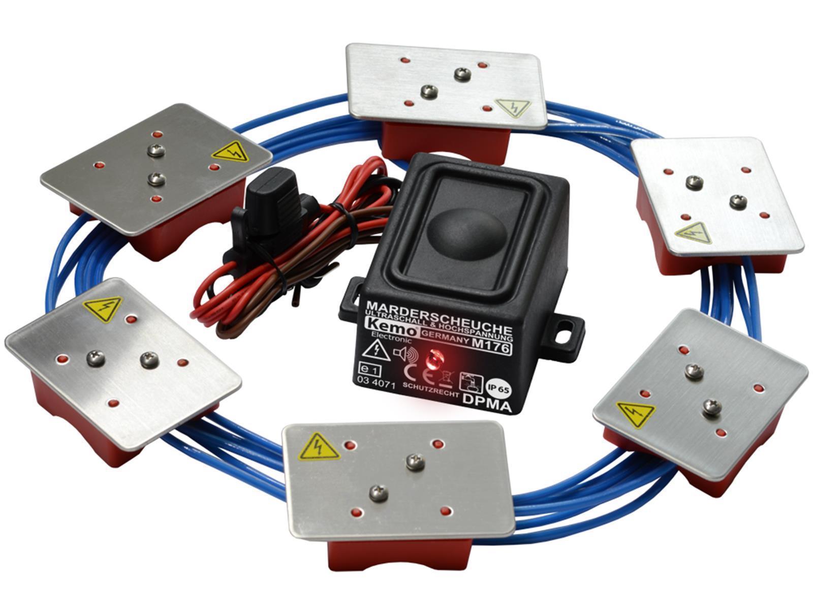 Marder-Abwehr für Kraftfahrzeuge 12 V/DC, wasserdicht nach IP 65*