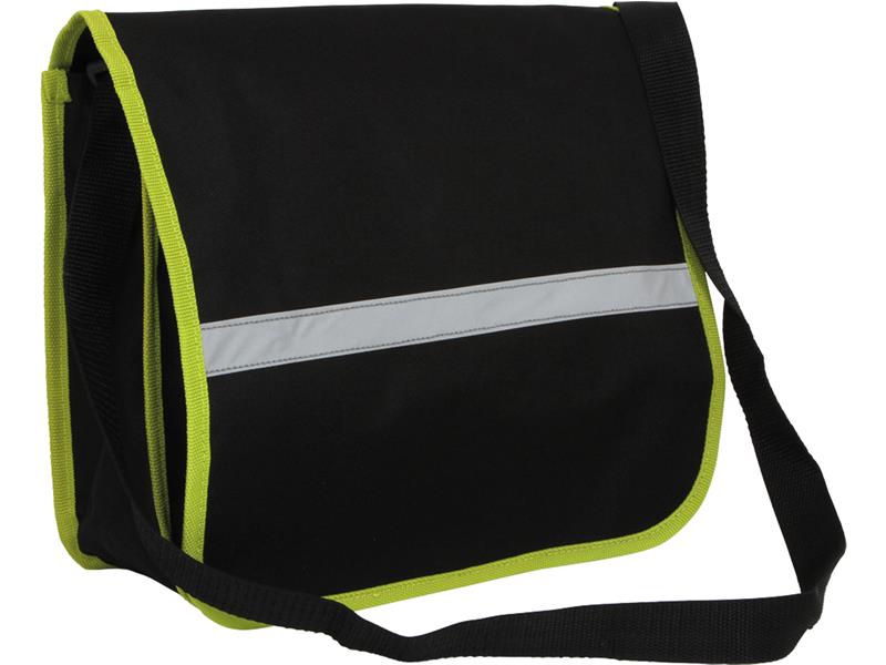 Umhängetasche mit Reflektions-Streifen
