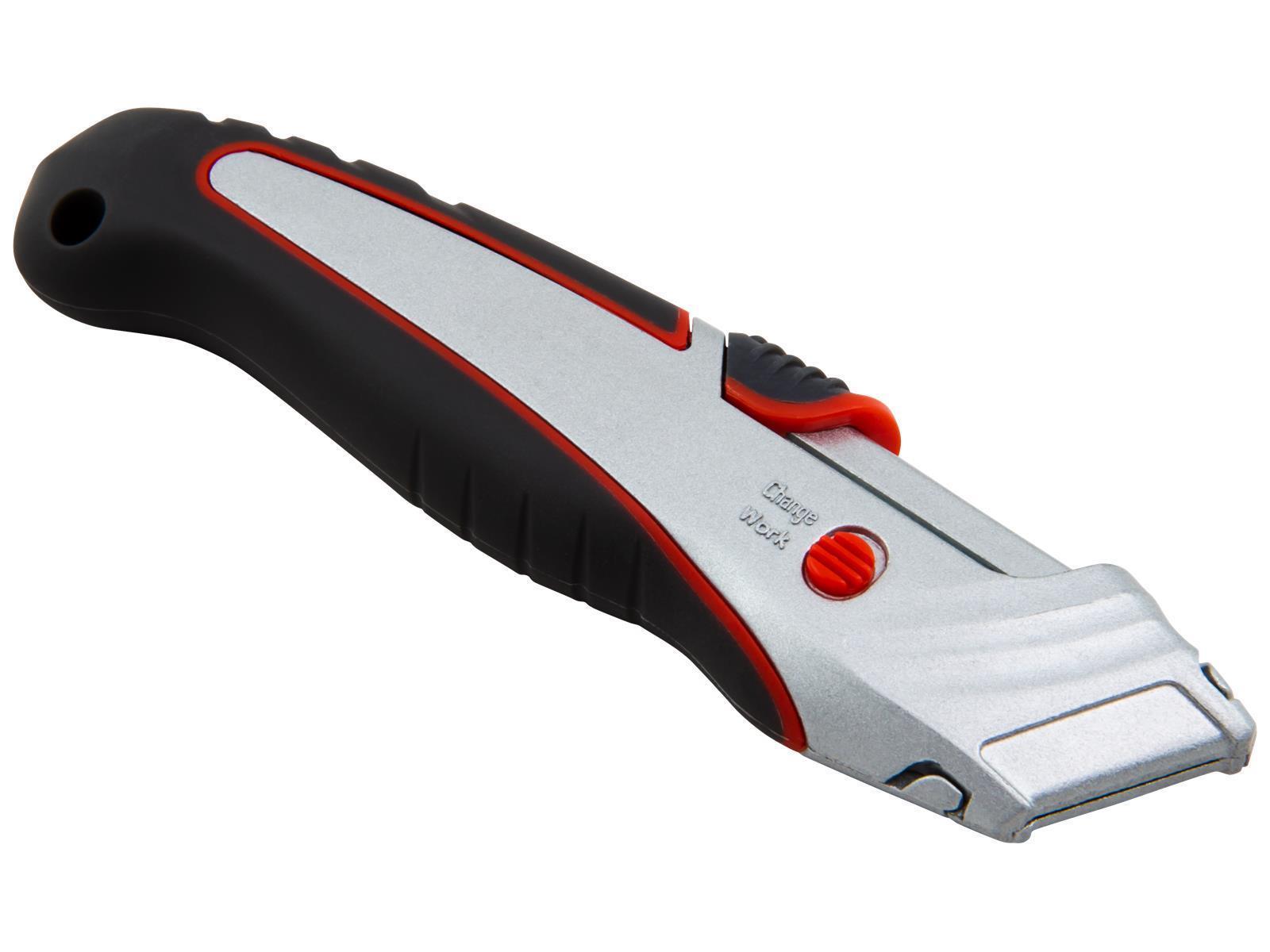 Universal-Messer McPower ''SX2010'' 3-Stufen-Vorschub, Klingenrückzug, TÜV/GS