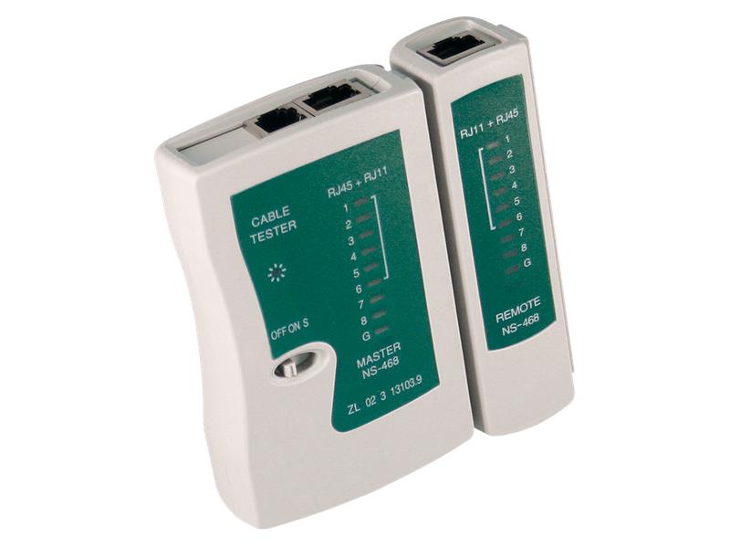 Netzwerkkabel-Tester ''ST-11 v3'', für RJ11 und RJ45