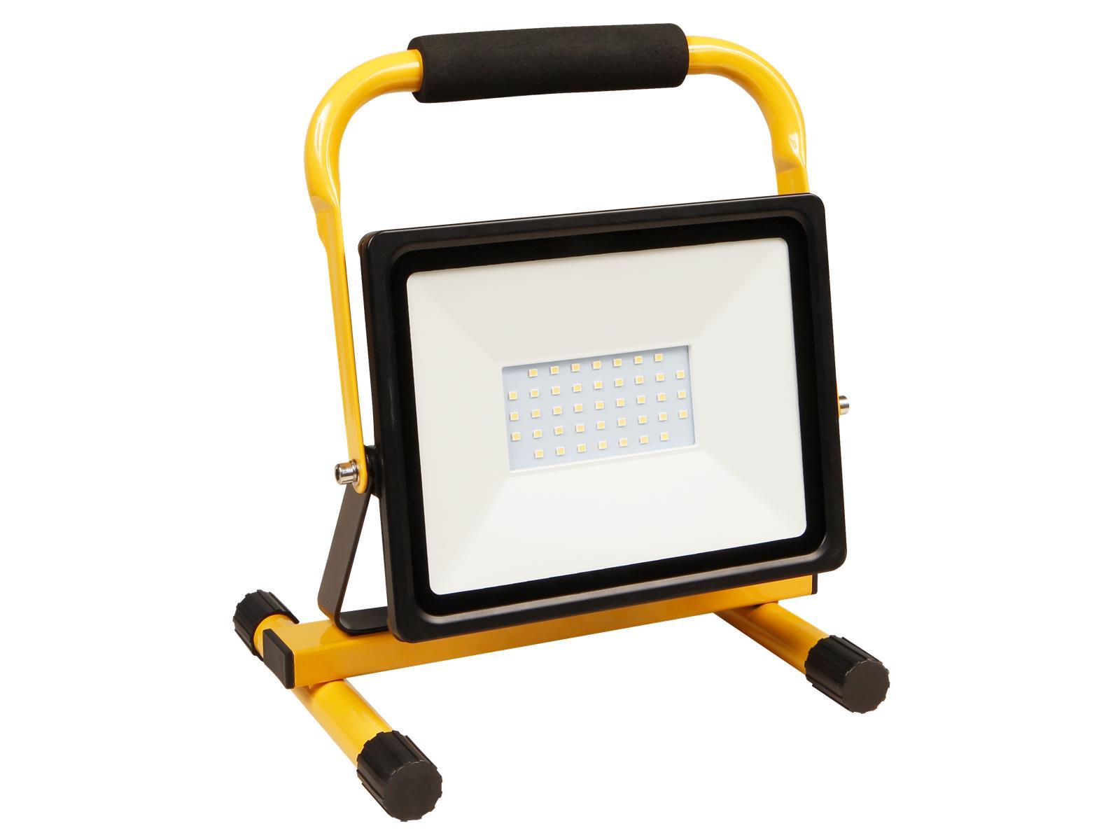 LED Baustrahler McShine ''LEB-30 V2'', 2400lm, 30W, IP44, 4000K, neutralweiß