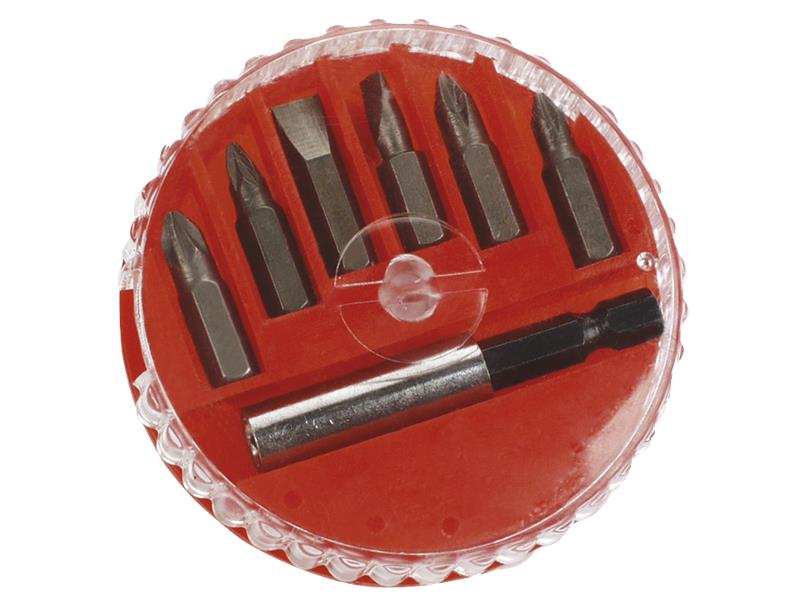 Bitsatz, 7 teilig, mit Box