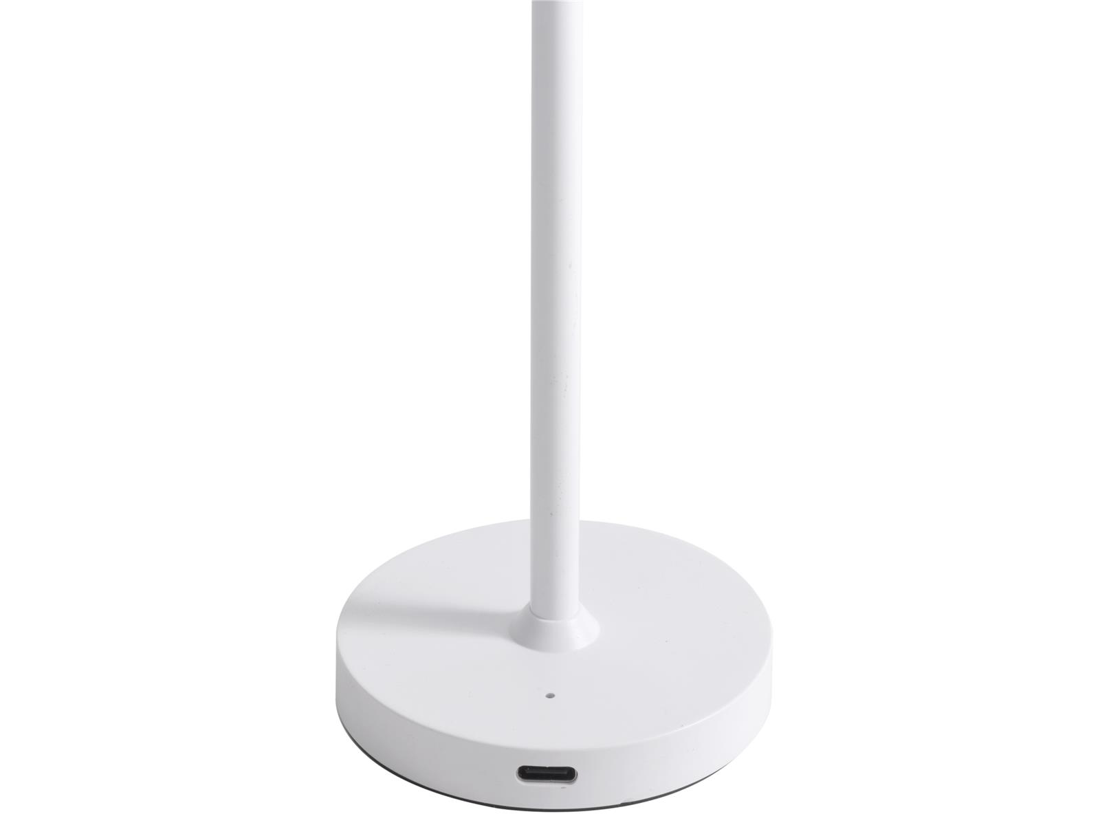 LED-Tischleuchte ROLF KERN „Club Nano“ 21cm, weiß, Akku, dimmbar