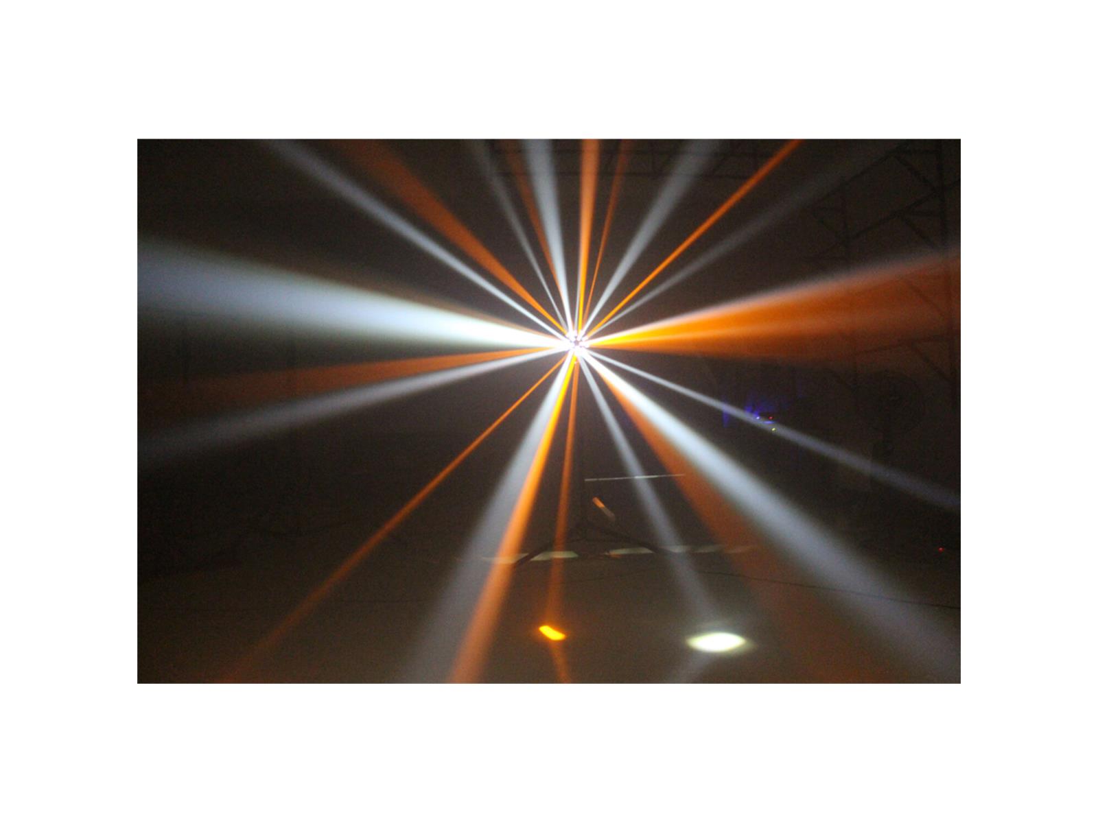 LED-Lichteffekt IBIZA ''MUSHROOM-MINI'' 6x 3W RGBAW LEDs, 20W