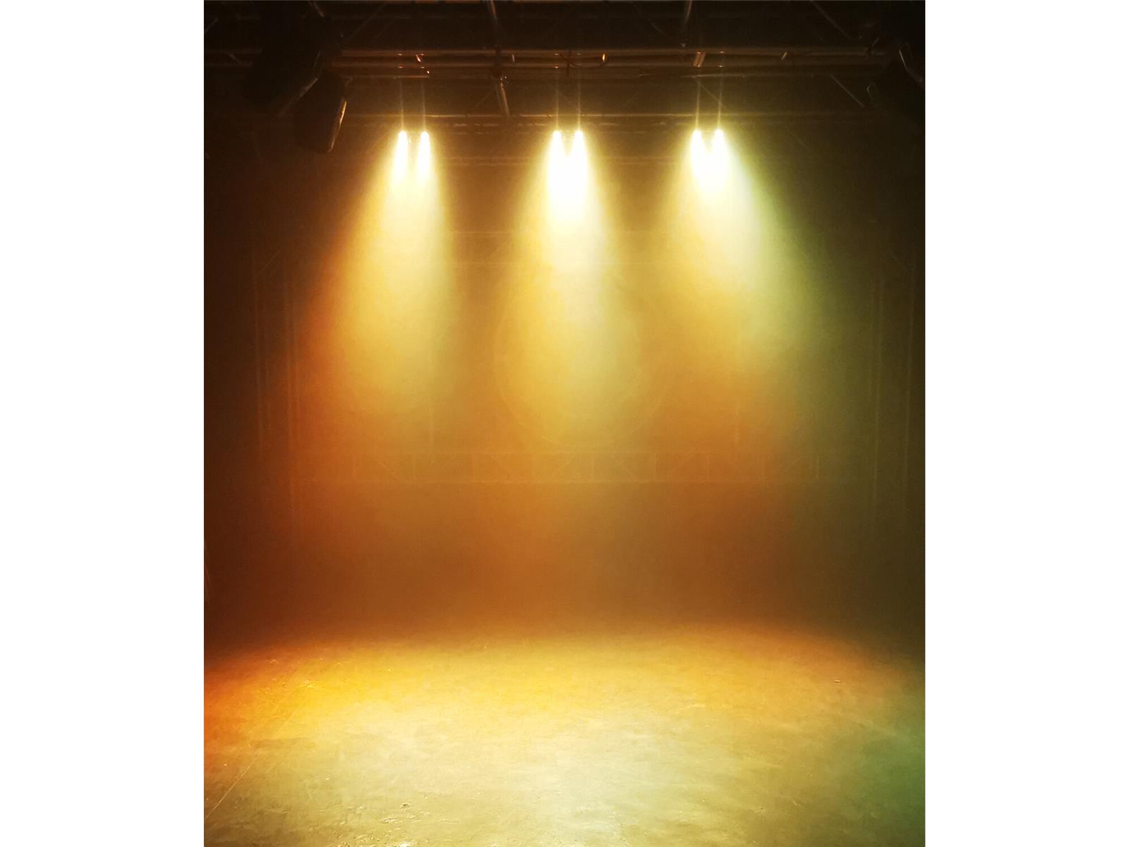 5-in-1 DMX-Lichteffekt IBIZA ''FULLMOON'' mit Wash, UV, RG Laser, Strobe & Astro