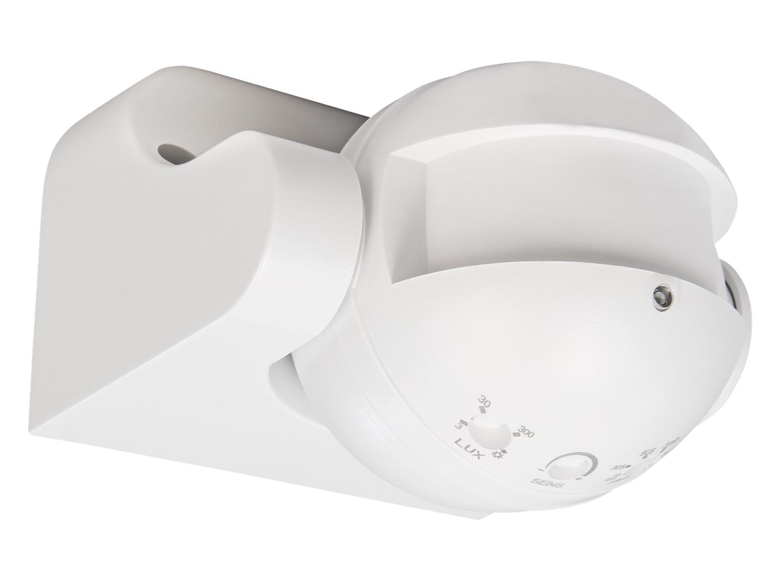 HF / Mikrowellen-Bewegungsmelder McShine ''LX-752'', 180°, 230V / 1.200W, weiß, LED geeignet