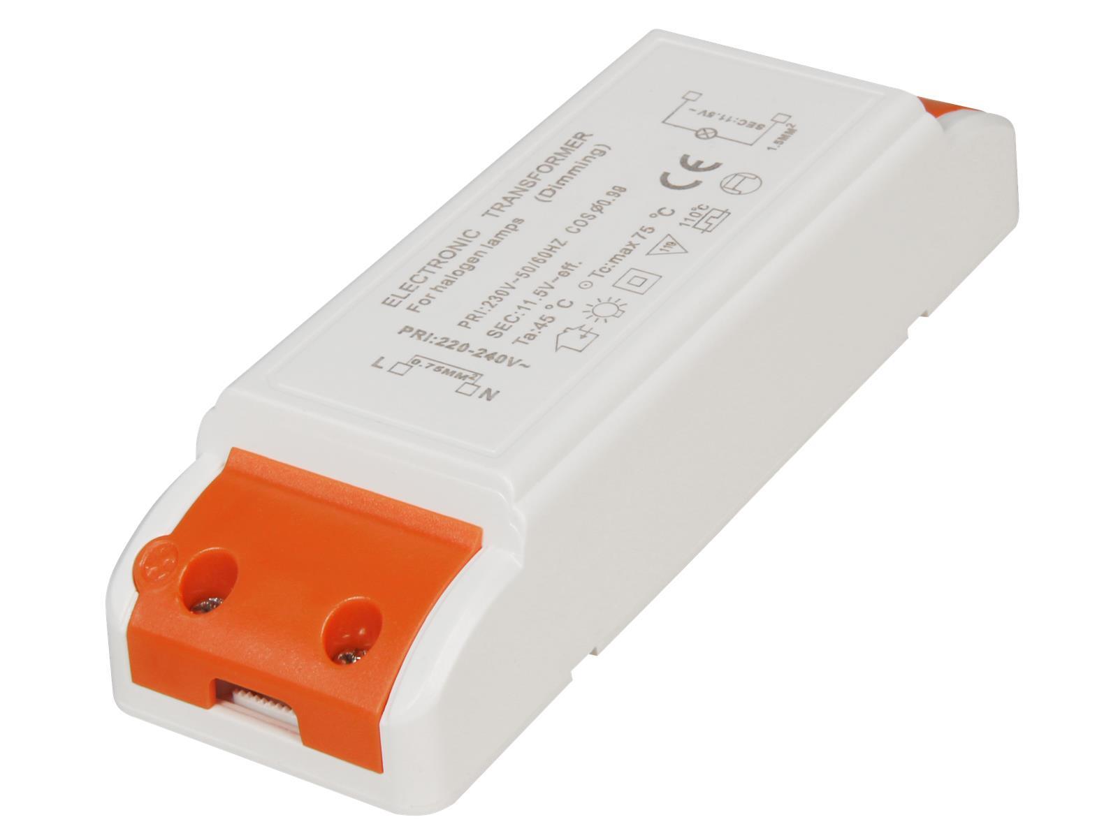 Elektronischer Halogen-Trafo McShine, 10-120W, 230V -> 12V, dimmbar