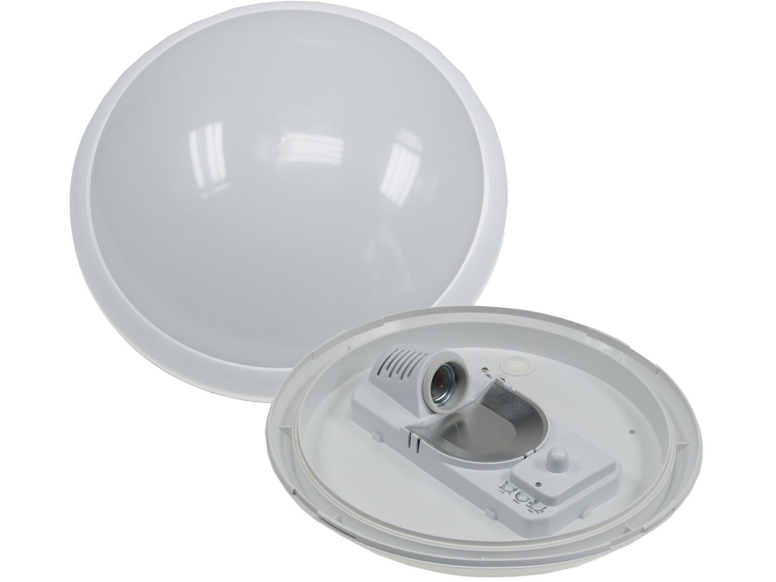 Deckenleuchte "LAGOA", IP44für 1x E27 mit HF-Bewegungsmelder