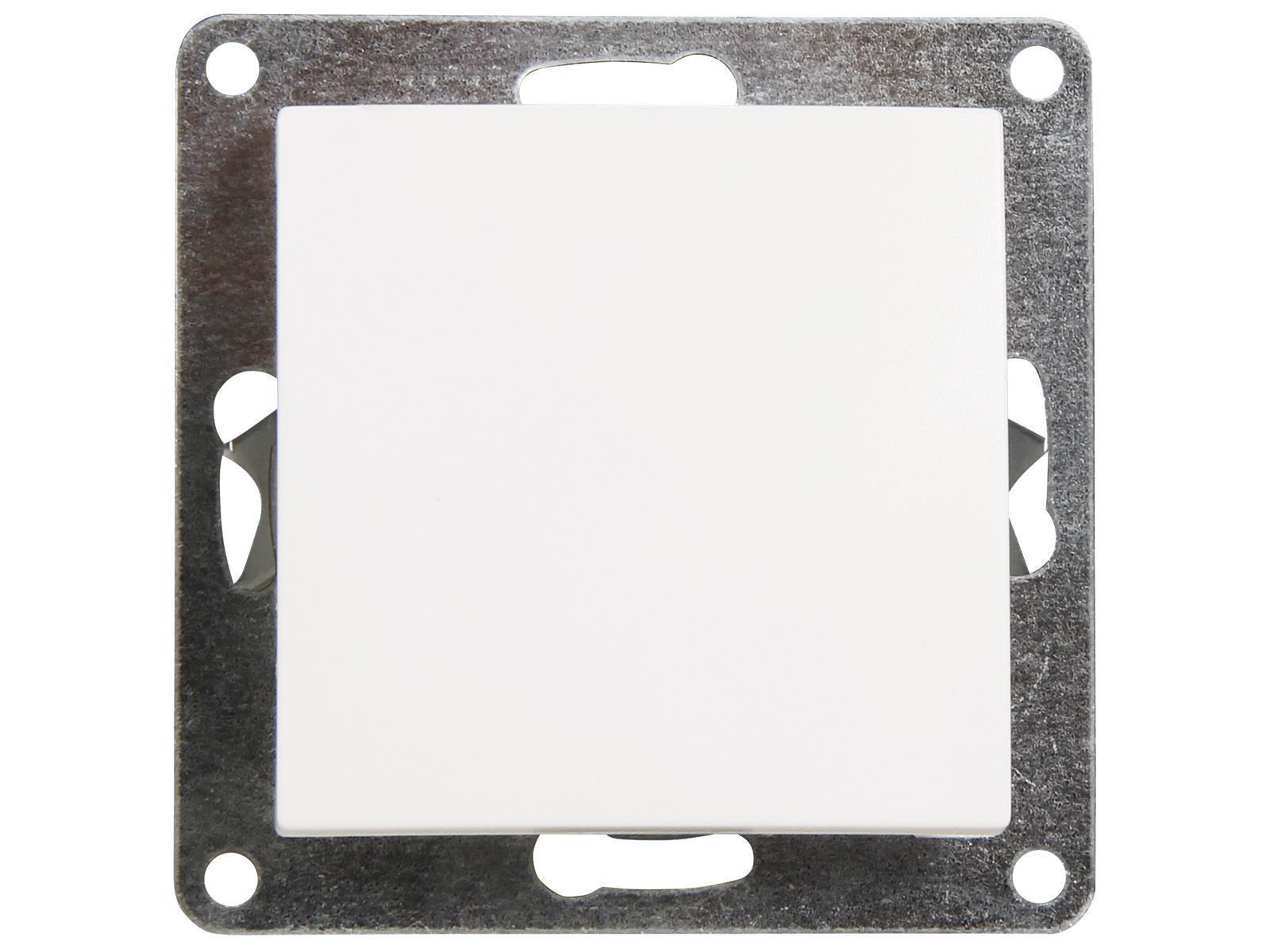 Wechselschalter McPower ''Flair'', 250V~/10A, UP, weiß