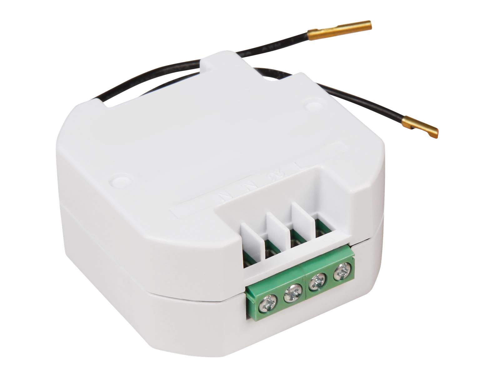 Funk-Empfänger McPower ''Comfort'' max. 2000W, max. 70m, ergänzt einen Schalter