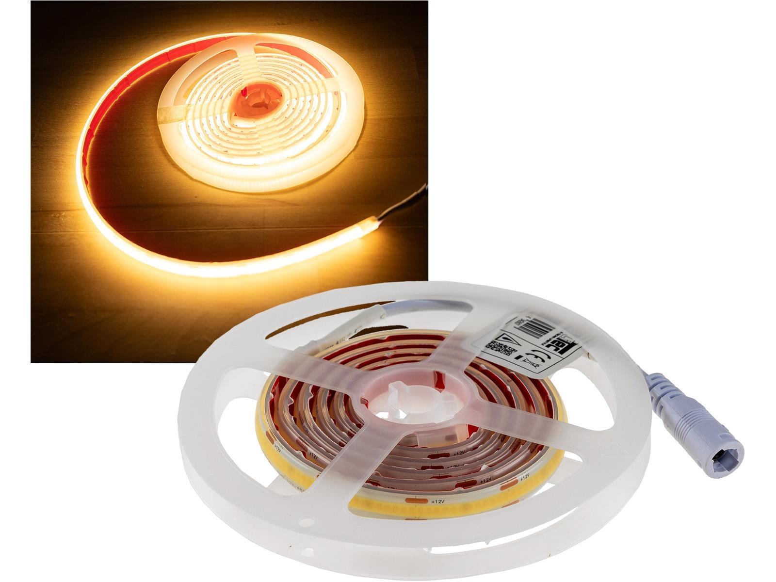 LED-Stripe "CLS-COB V2" 1m, warmweiß 12V, 10W,  908 Lumen