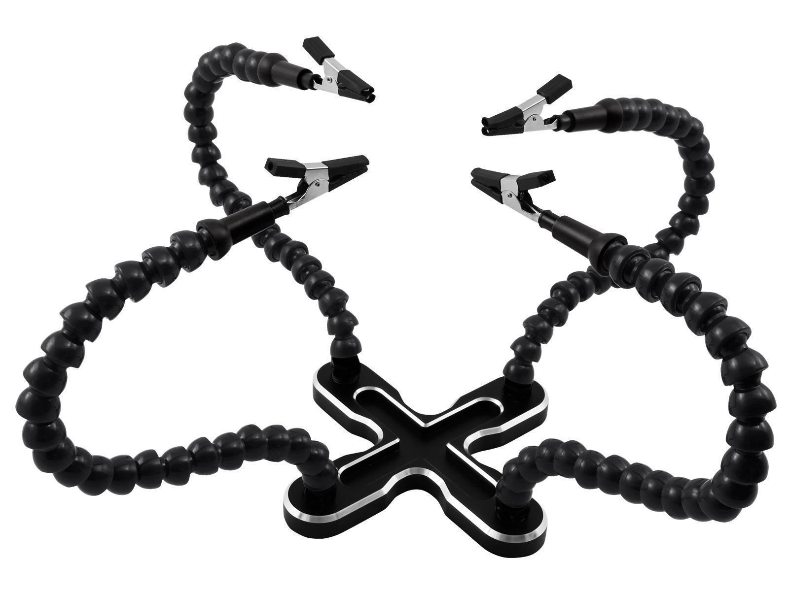 Helfende Hände McPower ''HM-4'' mit 4 Klemmen, stabiler Standfuß, sehr flexibel