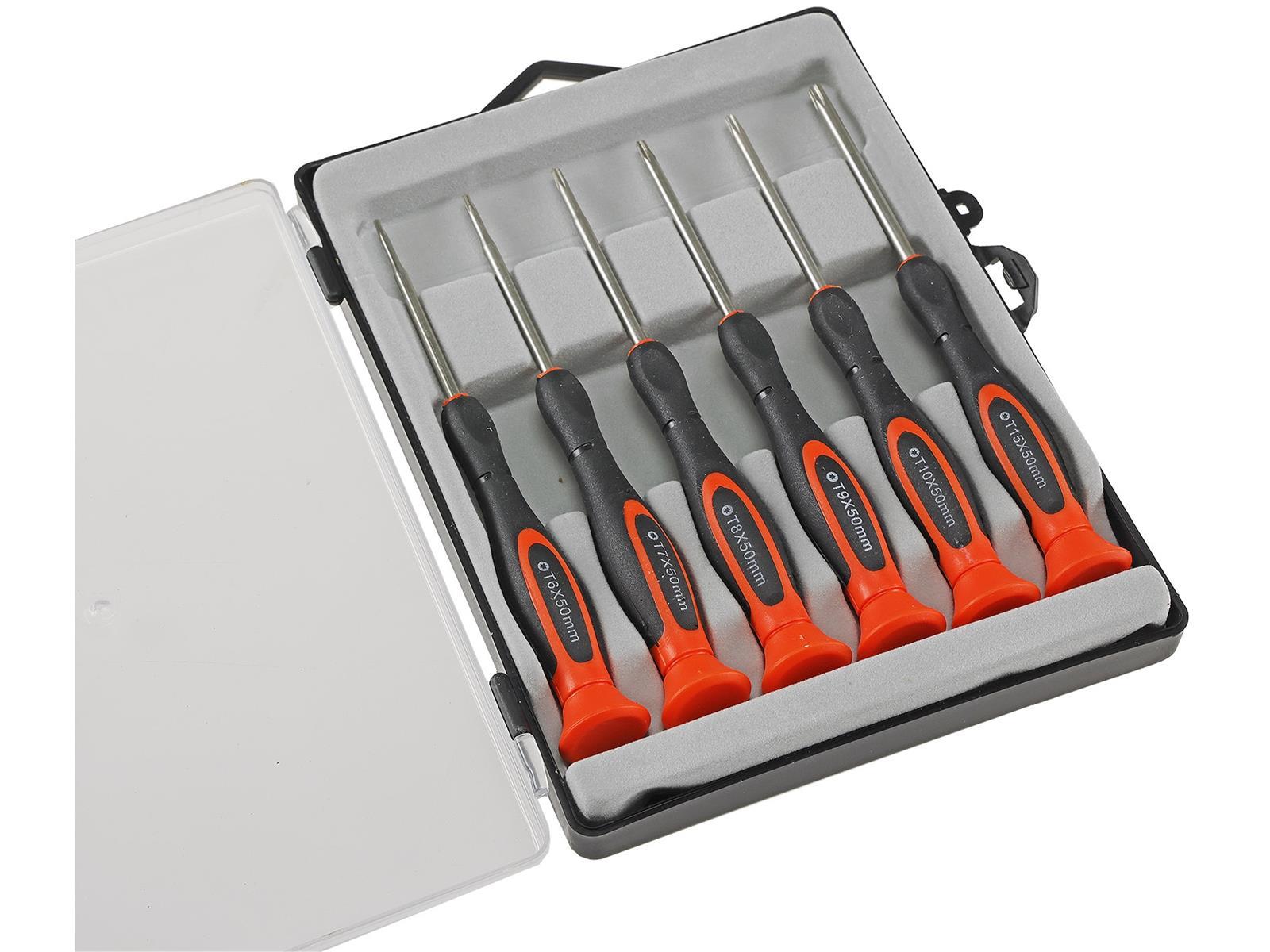 Feinmechaniker-Schraubendrehersatz6x Torx-Schraubendreher