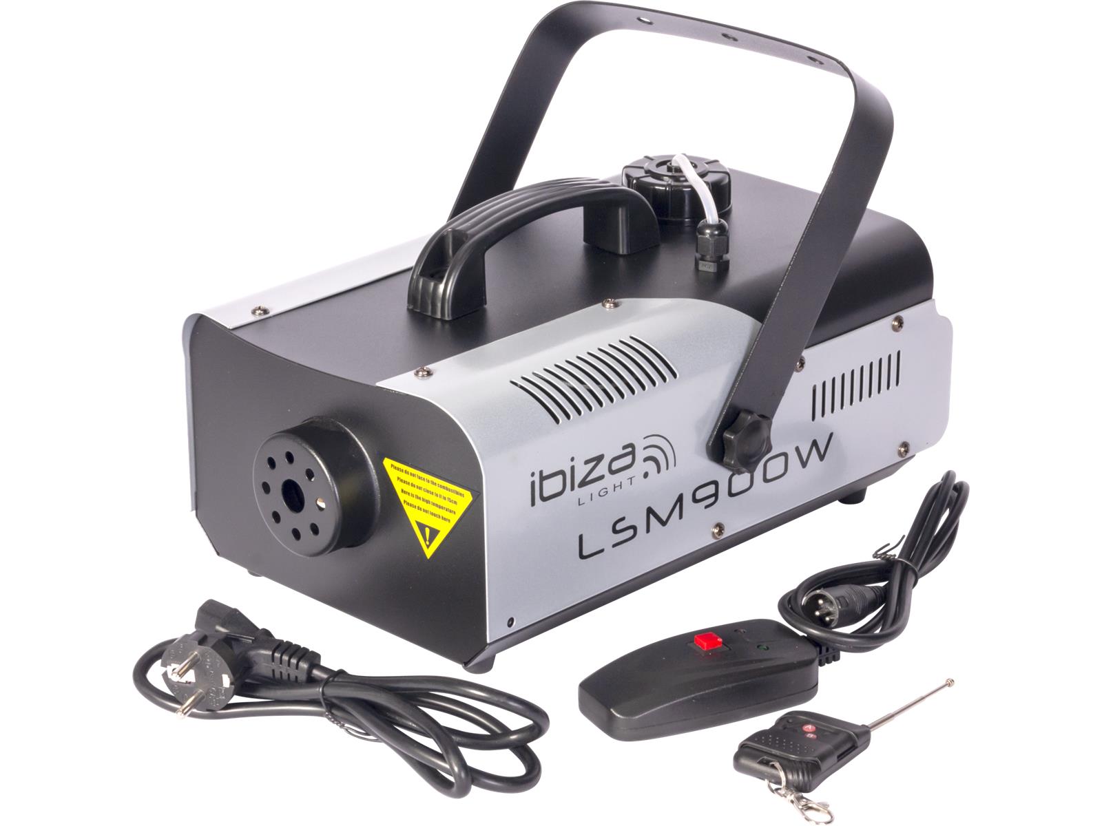 Nebelmaschine IBIZA ''LSM900W'' inkl. Fernbedienungen, 900W