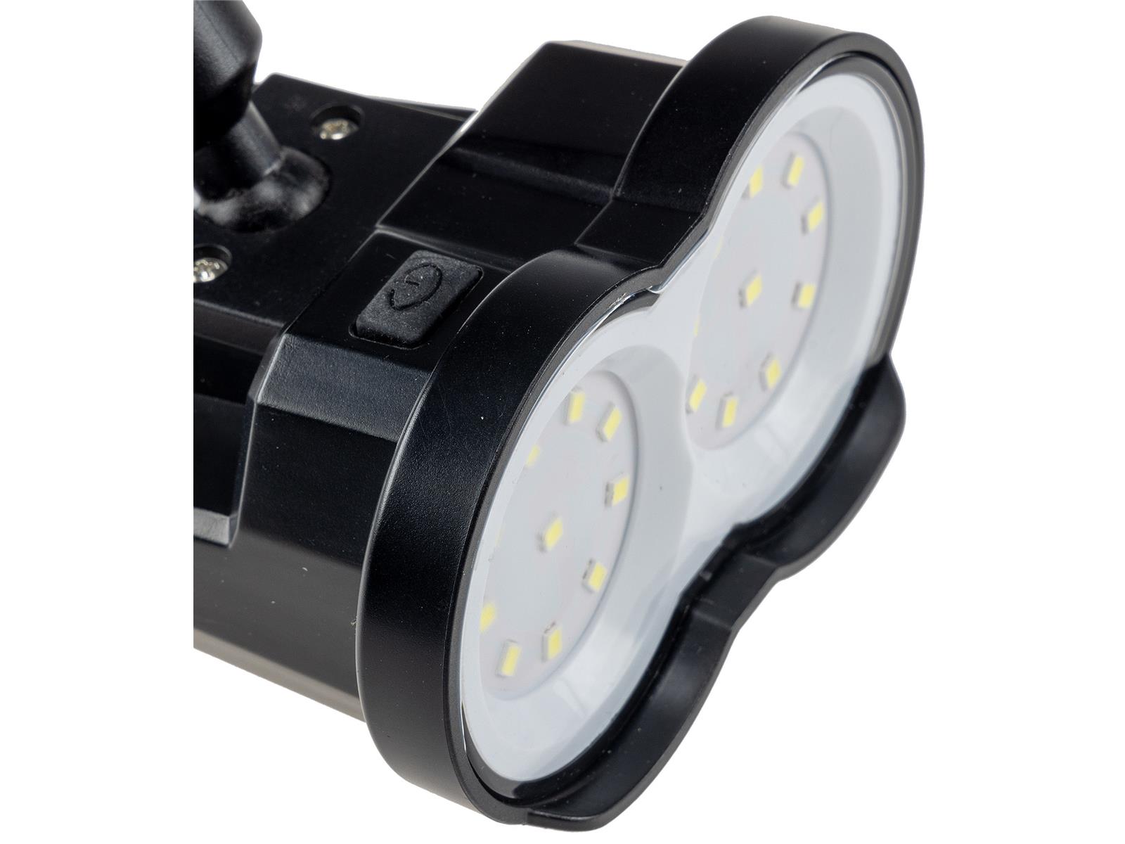 Gartenstrahler Solar mit Erdspieß, 80lm Dämmerungssensor, IP65