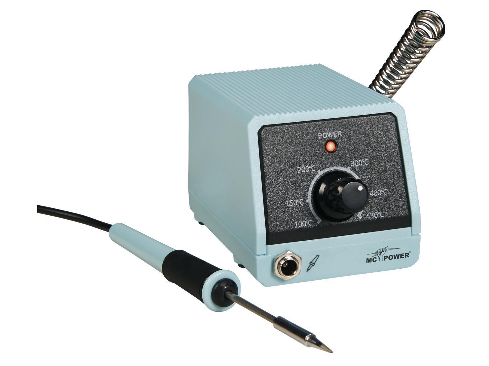 Lötstation McPower ''MLS-98'', 100-450°C, blau